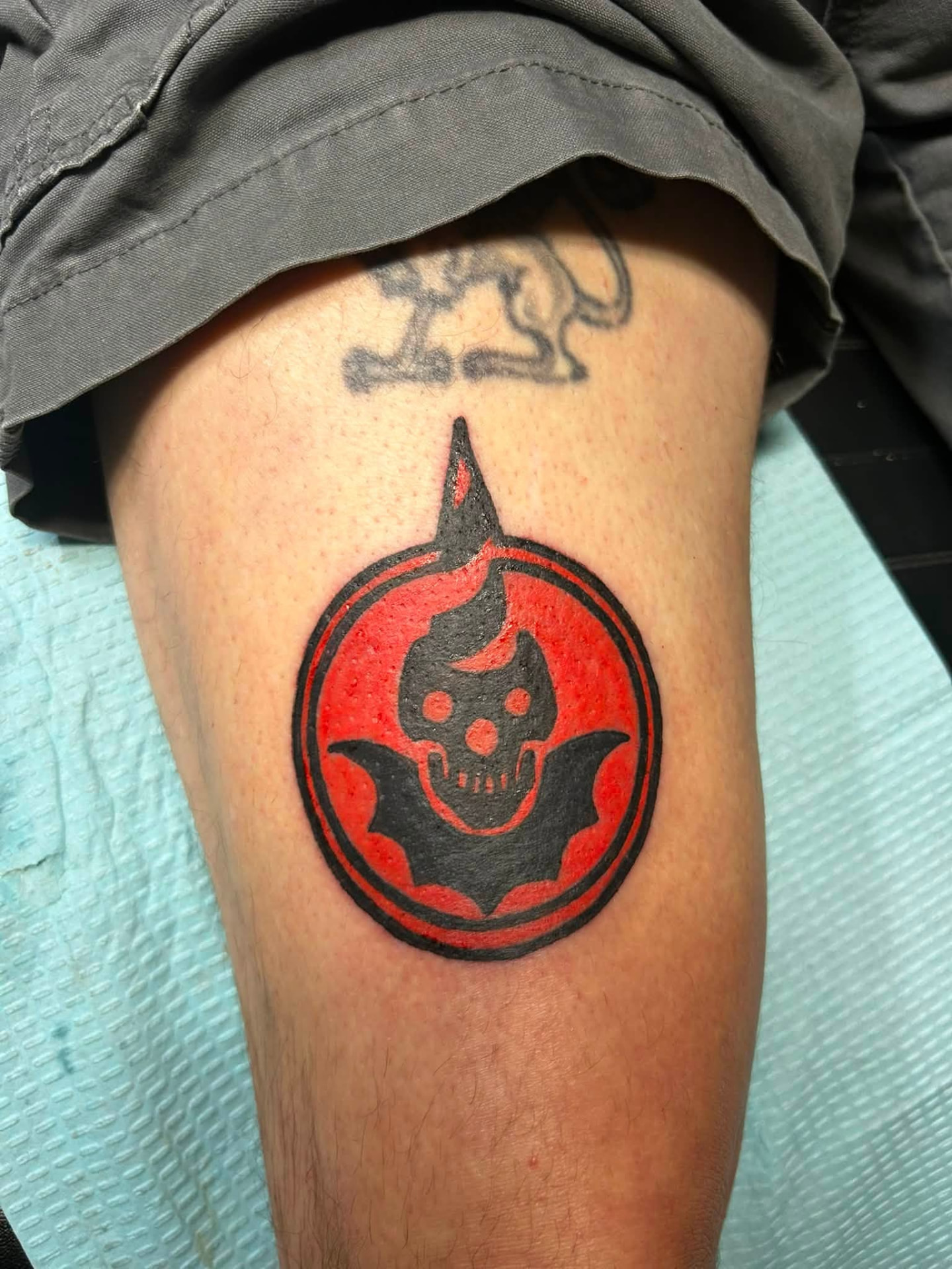 Tattoo by a Cedar Street Tattoo Company artist in Kalkaska, MI